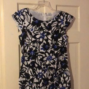 spring floral midi dress